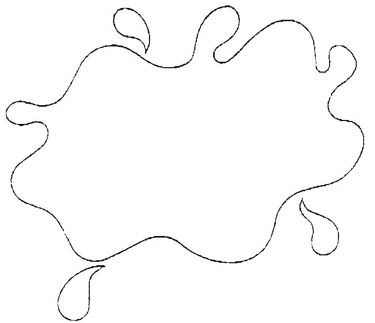 Paint Splat Coloring Page Coloring Pages